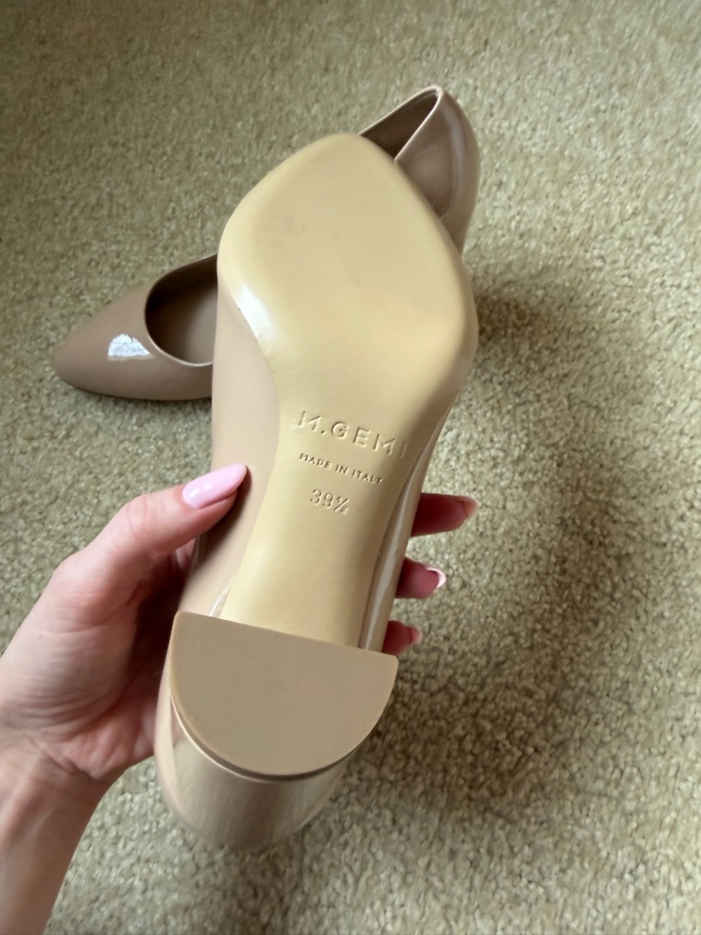 NWT M Gemi Lustro 90mm Heels - Picture 8 of 8